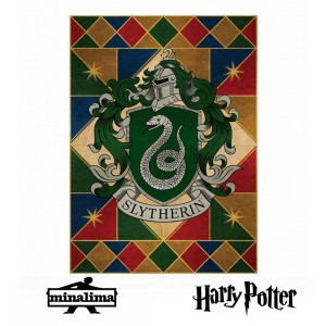 HPP19 Harry Potter Poster - Slytherin Crest